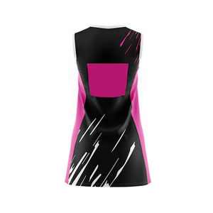Nuevo vestido de uniforme de netball para mujer, estampado de transferencia de calor, de talla grande, transpirable, de secado rápido, diseño personalizable para animadora - Product Image 2