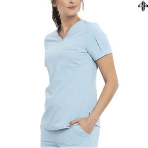 Uniformes Médicos de Enfermería al por Mayor para Hospitales, con Logotipo Personalizado, Conjuntos de Uniformes de Enfermería Tejidos de Alta Calidad, Diseño Moderno y Personalizado para Mujer - Product Image 3