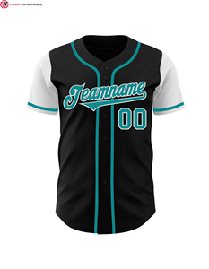 Adult <b>Baseball</b> Jersey Crew Neck 220g Customizable Breathable Quick Dry Polyester Sports <b>Tee</b> Plus Size Adult Uniform - Product Image 3