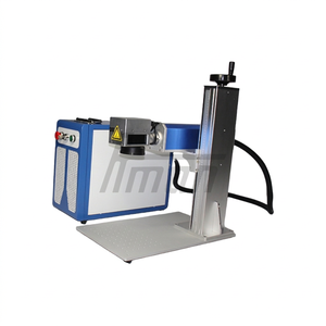 Machine de marquage laser à fibre 60W portable de table, zone de marquage 150x150mm, refroidissement par air, contrôle EZCAD - Product Image 1