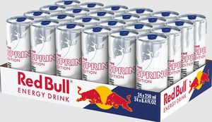 Red Bull Édition Printemps 2026 Sans Sucre Cerise-Sakura, Pack de 24 Canettes de 250ml avec Acide Citrique et Citrates de Sodium - Product Image 5
