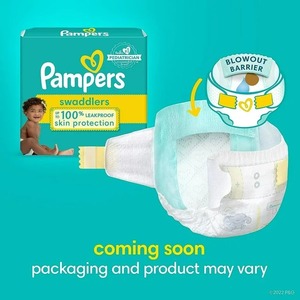ผ้าอ้อม Pampers Swaddlers - ขนาด 5 จํานวน 104 ชิ้น ขนาดผ้าอ้อมเด็กแบบใช้แล้วทิ้งที่อ่อนนุ่มเป็นพิเศษ - Product Image 4