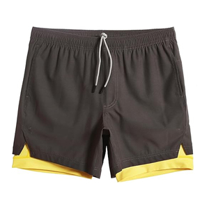 2025 nuevo diseño de pantalones cortos de malla transpirable de secado rápido para hombres Casual fútbol y tenis traje de entrenamiento con logotipo personalizado OEM - Product Image 2