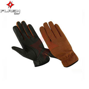 Gants de sécurité professionnels en cuir FLASH GEAR pour mécaniciens - Personnalisables, à sangle unique, durables, robustes, pour travaux industriels - Product Image 4