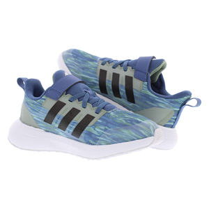 Chaussures Adidas Fortarun 2.0 PS pour garçons, couleur : bleu/vert, 100 % authentiques - Product Image 1