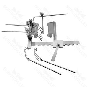 Retractor de válvula mitral Cooley Cosgrove de calidad superior, juego quirúrgico completo, instrumentos de cirugía cardíaca de acero inoxidable - Product Image 3