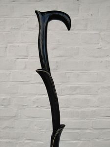 ไม้เท้าเรซินไม้กันลื่นใส่สบายพร้อมที่จับแข็งแรงหลายรูปทรงสำหรับคนสูงอายุที่ฟื้นฟู - Product Image 4