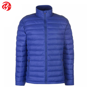 Veste matelassée à logo personnalisé pour hommes avec col montant en toile de haute qualité Nouveau style de vêtements pour hommes - Product Image 3