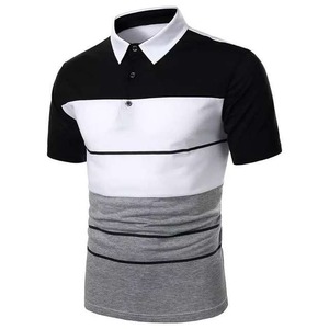 Wholesale High Quality Summer <b>Men's</b> Custom Casual Fashion for <b>Shirts</b> Knitted 100% Cotton Short Sleeve Regular Fit <b>Pink</b> Dyed - Product Image 2