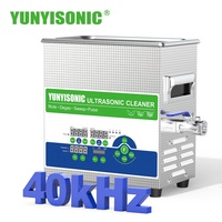 Nettoyeur à ultrasons robuste 40 kHz 3,2L-30L avec fonction pulsée et réglage de la température pour quincaillerie, boulons, écrous, engrenages et laveuses industrielles