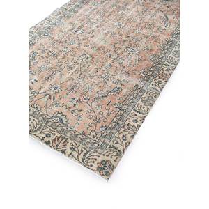 Alfombra de Lana Anudada a Mano de Gran Tamaño, Estilo Vintage, Pae-3334, Patrón Floral Rojo Naranja, para Sala de Estar, Pasillo, Rectangular, para Adolescentes - Product Image 2