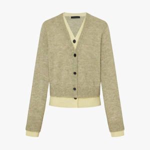 KLH Ropa de Mujer, Abrigos para Mujer, Suéter Personalizado de Mujer, Cárdigan de <span class=keywords><strong>Punto</strong></span>, <span class=keywords><strong>Chaqueta</strong></span> de Fábrica, Ropa al por Mayor - Product Image 4