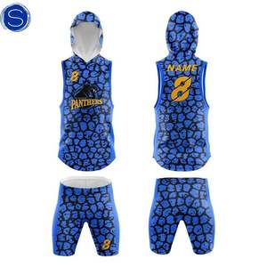 Maillot de football 7 contre 7 pour adultes, respirant, séchage rapide, ensemble de compression entièrement sublimé - Product Image 4