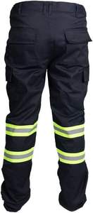 Pantalon de travail professionnel robuste Pantalon de sécurité multi-poches avec porte-outil et tissu polyester résistant à l'usure durable - Product Image 6