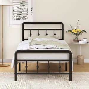 Factory-Direct Metal Single <b>Bed</b> Frame, <b>Easy</b> Installation for Student Apartments, Bedrooms, and Hotels - Product Image 4