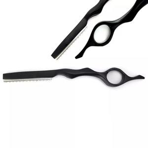 Rasoir à lame unique en acier inoxydable HERMANN MEDITECH HM-HR-210, durable, professionnel, de qualité salon, précision, non jetable, pour cheveux - Product Image 1