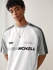 เสื้อยืดผ้าฝ้ายสำหรับผู้ชายพร้อมปักโลโก้เสื้อยืดสไตล์ระบายอากาศได้ดี OEM ODM ออกแบบได้ตามต้องการ - Product Image 2