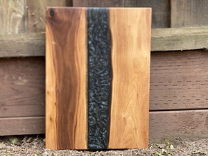 Gani Craft Planche à découper rectangulaire en résine et bois Eco-Uniq de Impex - Product Image 5