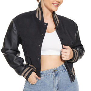 Vêtements professionnels femmes vestes d'université respirant nouvelle arrivée célèbre à la mode haut tendance vestes d'université pour les femmes - Product Image 5