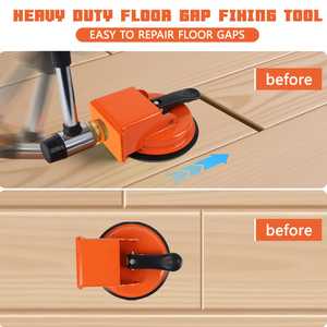 Ventouse robuste pour réparation de sols, construction métallique renforcée, sans électricité - pour bois, PVC, carrelage - Product Image 5