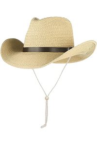 Women's Daily Floppy <b>Straw</b> <b>Hat</b> with Bow Wide Brim UV Protection for Beach Outdoor Casual Cycling - Product Image 2