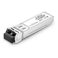 Modul Transceiver Optik Multimode 10G SFP+ SR 850nm Antarmuka LC untuk Penerapan Pusat Data