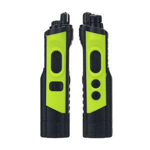 HAMGEEK-<span class=keywords><strong>Walkie</strong></span> <span class=keywords><strong>Talkie</strong></span> de doble banda, Radio VHF UHF de 12W, verde/marrón, con cable de programación + auricular - Product Image 4