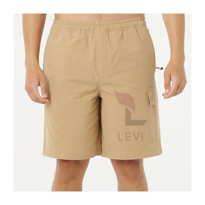 Short décontracté en coton pour hommes de haute qualité Short de surf de plage avec logo personnalisé Short d'été léger et confortable pour l'entraînement en plein air - Product Image 4