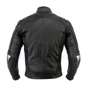 แจ็กเก็ตหนังสำหรับผู้ชายสำหรับนักขี่จักรยาน - Product Image 2