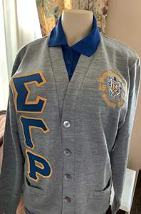 Nouvelle Mode Sororité Divine Nine Sigma Gamma Rho Chandails et Jersey Chenille Broderie Bloc De Couleur Flexible Bas Femmes Outwear - Product Image 2