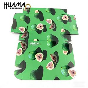 Caja de Cartón Plegable para Envío de Frutas Frescas, Diseño Personalizado, Caja de Embalaje Ecológica para Frutas, Caja de Regalo - Product Image 3