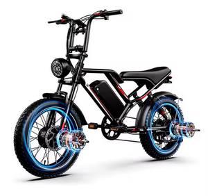 Bicicleta Eléctrica S/8 de 3000W con Doble Motor y Tracción en las Cuatro Ruedas para Adultos, Batería de Litio de 12V 70Ah, 12 Velocidades, 33MPH, 75+ Millas de Autonomía Máxima, Freno de Disco - Product Image 1