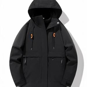 Windbreaker <b>Jacket</b> Custom Logo Outdoor <b>Lightweight</b> <b>Waterproof</b> Sportswear <b>Running</b> Hiking Fashion <b>Jacket</b> - Product Image 1