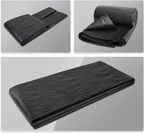 Bâche en polyester imperméable de couleur noire durable Protection extérieure robuste - Product Image 6