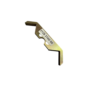 Plaque d'attache industrielle en acier robuste ATCOVI jaune 3128316008 3128 3160 08 pour montage de machines de construction - Product Image 3