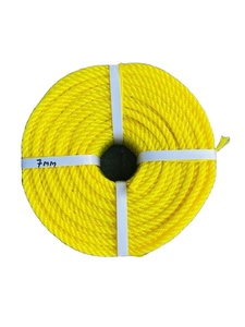 เชือกโพลีเอสเตอร์หลากสีเชือกโพรพิลีน2มม. 3มม. 4มม. สายถัก Macrame สายร่มชูชีพไนล่อนแบน