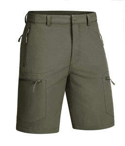 Hot Selling Summer <b>Men's</b> <b>Cropped</b> <b>Pants</b> Loose Overalls Cargo Shorts Print Logo Sports <b>Pants</b> Outdoor Casual Solid Shorts - Product Image 1