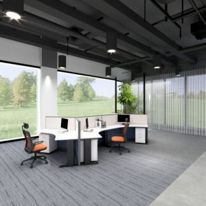 <span class=keywords><strong>4</strong></span> người bàn văn phòng tủ bàn làm việc bàn gỗ thiết kế văn phòng làm việc nội thất văn phòng tủ phân vùng văn phòng - Product Image 3