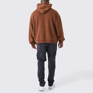 Pull à logo personnalisé de haute qualité à prix de gros Sweats à capuche pour hommes délavés à l'acide Produits tendances Sweats à capuche délavés à l'acide pour hommes - Product Image 3