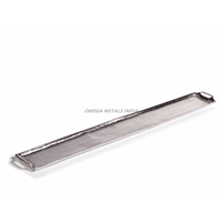 Ensemble exquis de 3 plateaux de service ronds en acier inoxydable doré de style arabe plateaux décoratifs de cuisine de haute qualité pour la maison