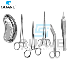 Juegos de instrumentos de vendaje y cirugía Juego de instrumentos de vendaje para heridas de acero inoxidable por SUAVE SURGICAL INSTRUMENTS - Product Image 2