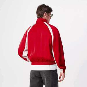 Blouson aviateur en polyester de haute qualité pour hommes avec logo avant à col montant Vêtements d'extérieur d'hiver légers et élégants pour toutes les saisons - Product Image 4