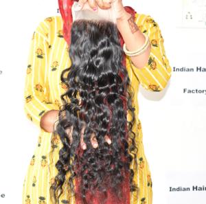 Export Quality styles Best Products Raw Indian Temple Human <b>Hair</b> Soft Closure Curly Cuticle Aligned <b>Extension</b> <b>Sale</b> By Online - Product Image 3