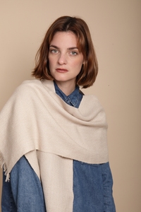 Écharpe de luxe 100% laine d'alpaga bébé – Châle d'hiver doux et chaud – Marque privée et commandes personnalisées - Product Image 3