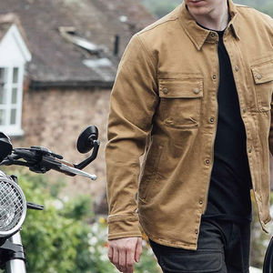 แจ็คเก็ตยีนส์ผู้ชายแบบใหม่ ออกแบบโลโก้ได้ตามต้องการ ขายส่งราคาถูก แจ็คเก็ตยีนส์ผู้ชายสำหรับขายออนไลน์ - Product Image 5