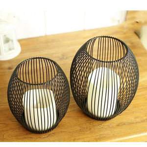 Bougeoir ouragan pour centres de table décor 2023 nouveau meilleur Design pas cher prix bougie verre votive pour décor de mariage - Product Image 2