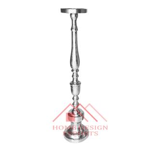 Tall <b>Candle</b> Pillar Holder for Wedding & Home Decorations Handicraft Metal Aluminium <b>Candle</b> Pillar Holder Unique Design - Product Image 3