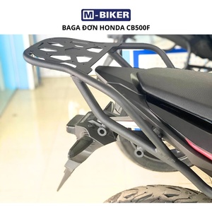 แร็คท้ายอะลูมิเนียมสำหรับรถมอเตอร์ไซค์ Honda CB500F พร้อมกระเป๋าท้ายสำหรับติดตั้งบนกล่องท้ายสำหรับ Honda 500F - Product Image 3