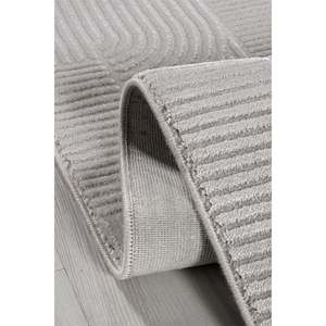 Tapis d'intérieur Netline 100% acrylique AK004, gris moderne Akasya, pour la maison - ne perd pas ses poils, facile à nettoyer et durable pour la chambre à coucher, le bureau, la chambre d'enfant - Product Image 2
