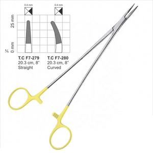 Pinza Portaagujas Webster Astrin Quirúrgica de Acero Inoxidable de Calidad Premium, Manual, 5 Pulgadas, para Sutura Quirúrgica y Dental - Product Image 1